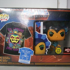 POP! TEES MASTERS OF THE UNIVERSE GLOWS IN THE DARK